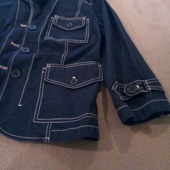 Ann Taylor Loft Denim Jacket. - Picture 7 of 8